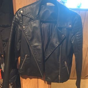 Black leather Jacket